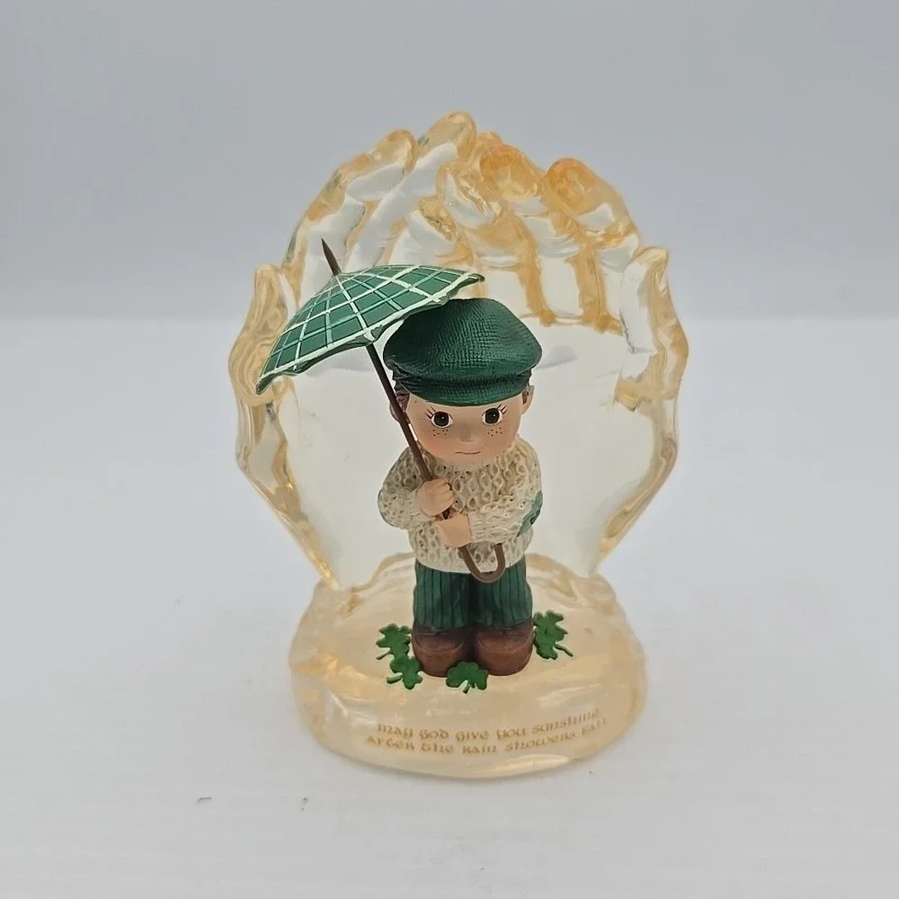 Hamilton Collection In Palm of His Hands Resin Figurine‎ # 7179 St Patricks Day